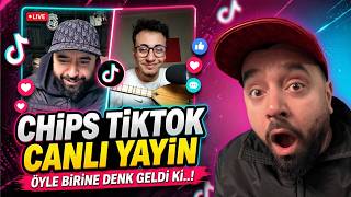 Hem Güzel Hem Trol! Bağlama Çalan Sanatçıya Chips’ten Tepki! | Tiktok Canlı Yayınları #13