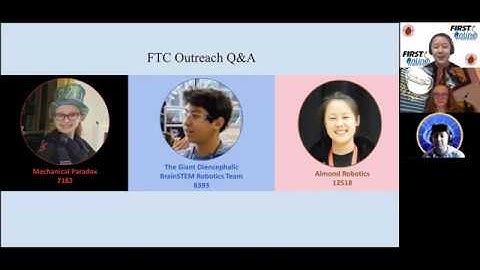 Outreach Q&A with FTC teams 7182, 8393, 12518