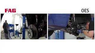 FAG Wheel Bearing Repair Solution vs. OES repair