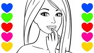 Pintar Desenho da Barbie | Colorir Boneca Barbie Pintar Desenho da Barbie | Colorir Boneca Barbie