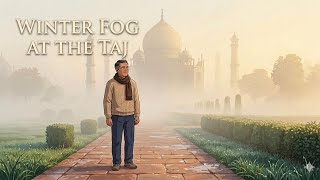 When the Taj Mahal Wakes in Winter Fog screenshot 3