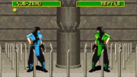 i Found reptile in Mortal KOMBAT