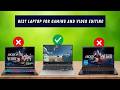 ✅ Best Laptop for Gaming and Video Editing 2026 | Top 5 Picks🔍 Buyer’s Guide