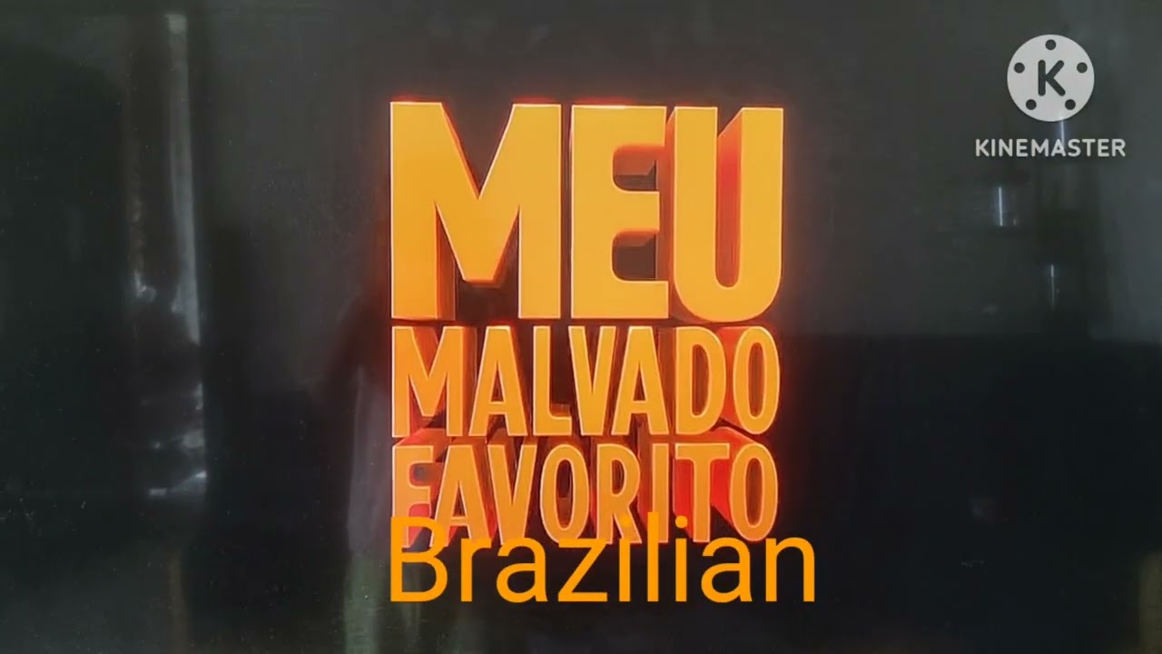 Despicable me 4 logo multi language 