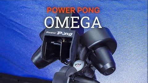 Power Pong Omega - The Best Table Tennis Machine to Improve Your Fitness