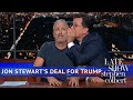 Jon Stewart Is Ready To Negotiate With Donald Trump