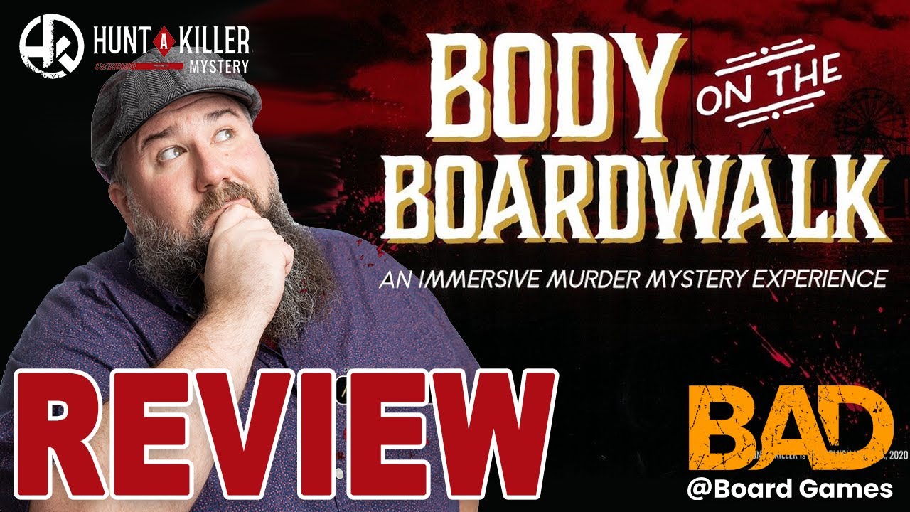 Body on the Boardwalk | A Hunt-A-Killer Mystery Review