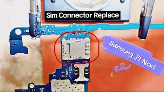 samsung j7 next sim connector remove replace