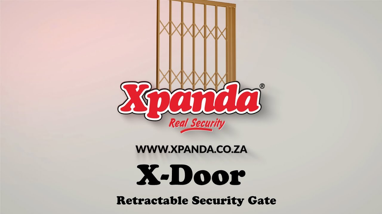 Xpanda XDoor Custom Retractable Security Doors YouTube