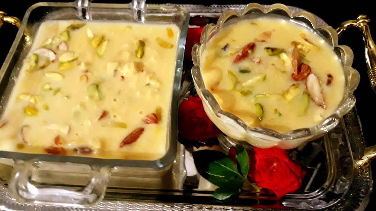 Rabdi recipe || lachedar delicious rabdi recipe Easy way to make in ...