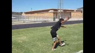Kyle Myatt Grass Tumbling Full Twist Tumbling