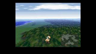Final Fantasy VI: Riding a chocobo - Square Sony Playstation