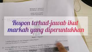 Teknik menjawab sains tingkatan 3
