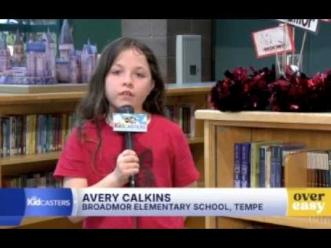 Kidcaster Avery gives your Friday morning forecast from Broadmor Elementary School