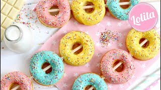 Receta de donas caseras de chocolate - Donuts para niños