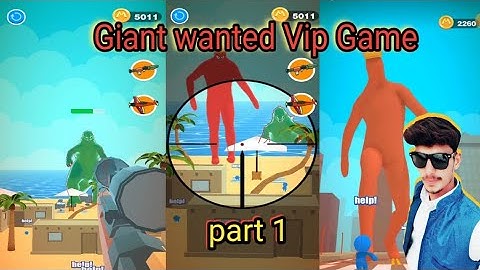 Giant Wanted Gameplay Walkthrough Part 1 All Levels 1   10 #SmartGamrtVlogs Android, iOS