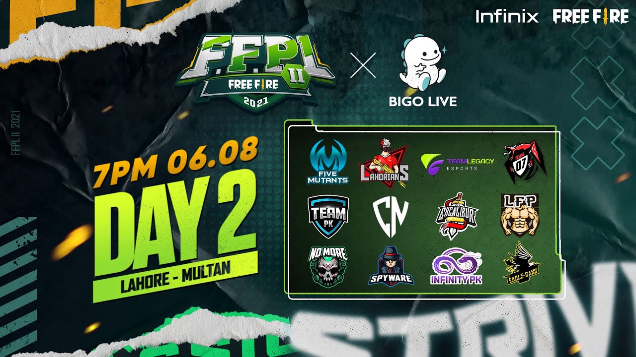 Bigo FFPL II - Play Off Day 2 | Lahore vs Multan | Free Fire Pakistan League