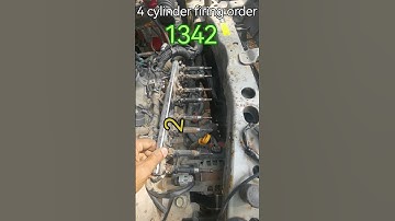 4 cylinder firing order, 1342, 4 cylinder engine firing order, #automobile