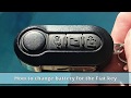 Change Key Battery - Fiat Ducato