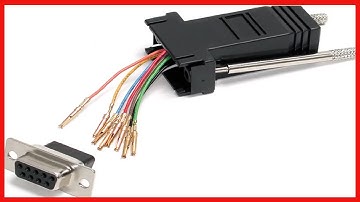 StarTech.com DB9 to RJ45 Modular Adapter - F/F - Serial adapter - DB-9 (F) to RJ-45 (F) - GC98FF