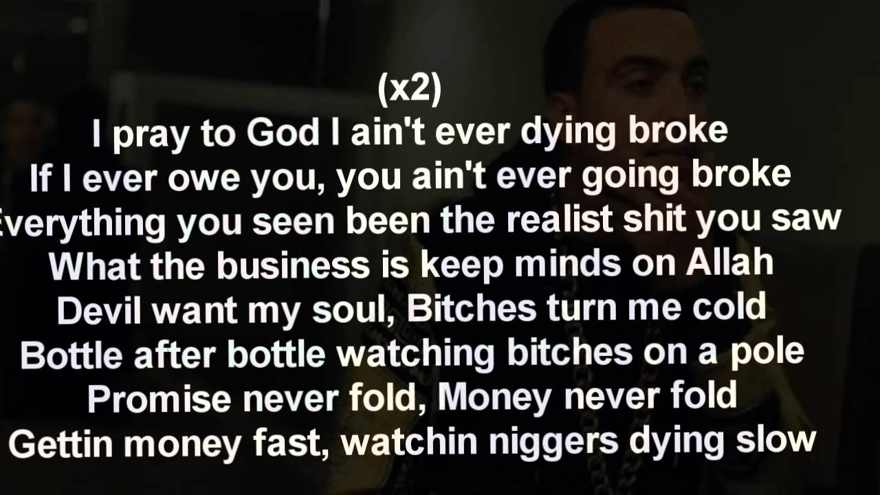 French Montana - Devil Wants My Soul Lyrics (on screen)