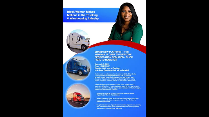 Black Woman Makes Millions in the Trucking & Wareh...