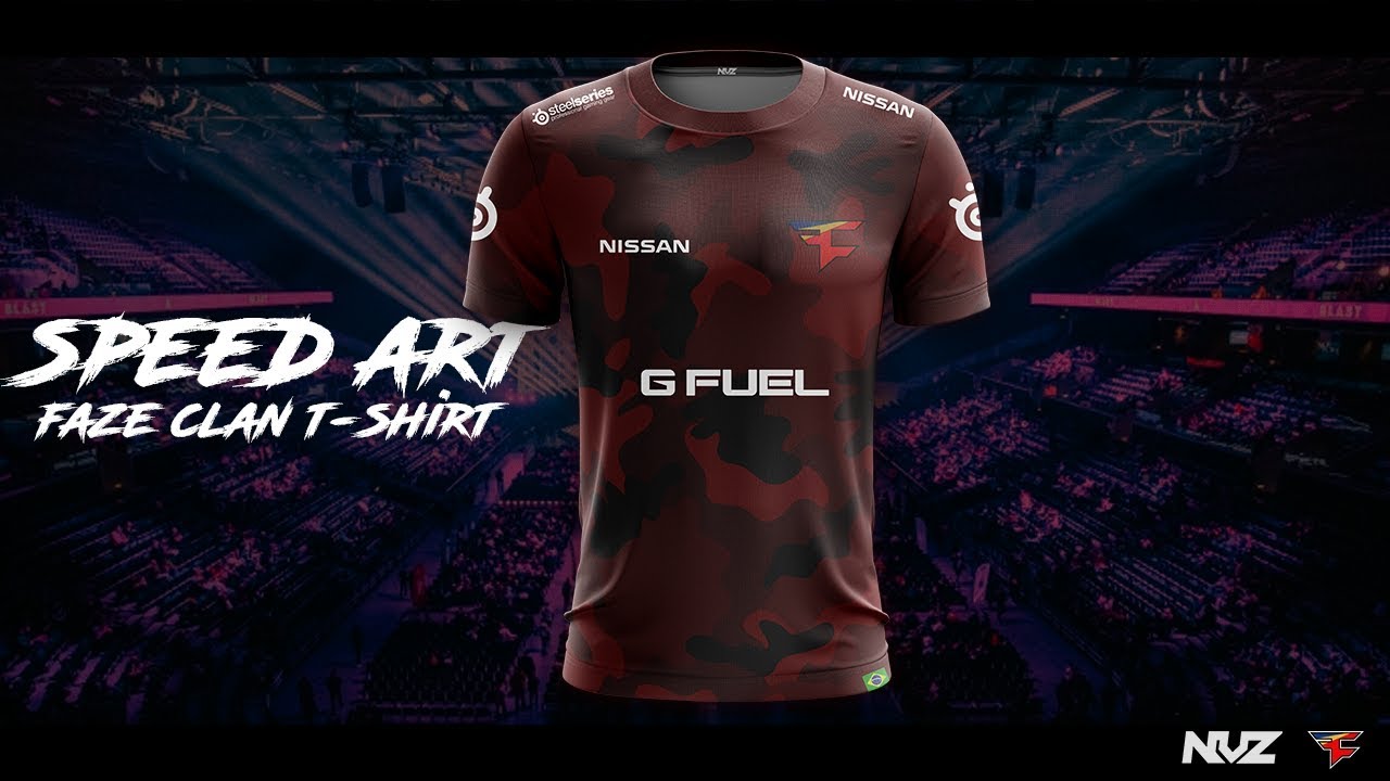 custom faze clan jersey