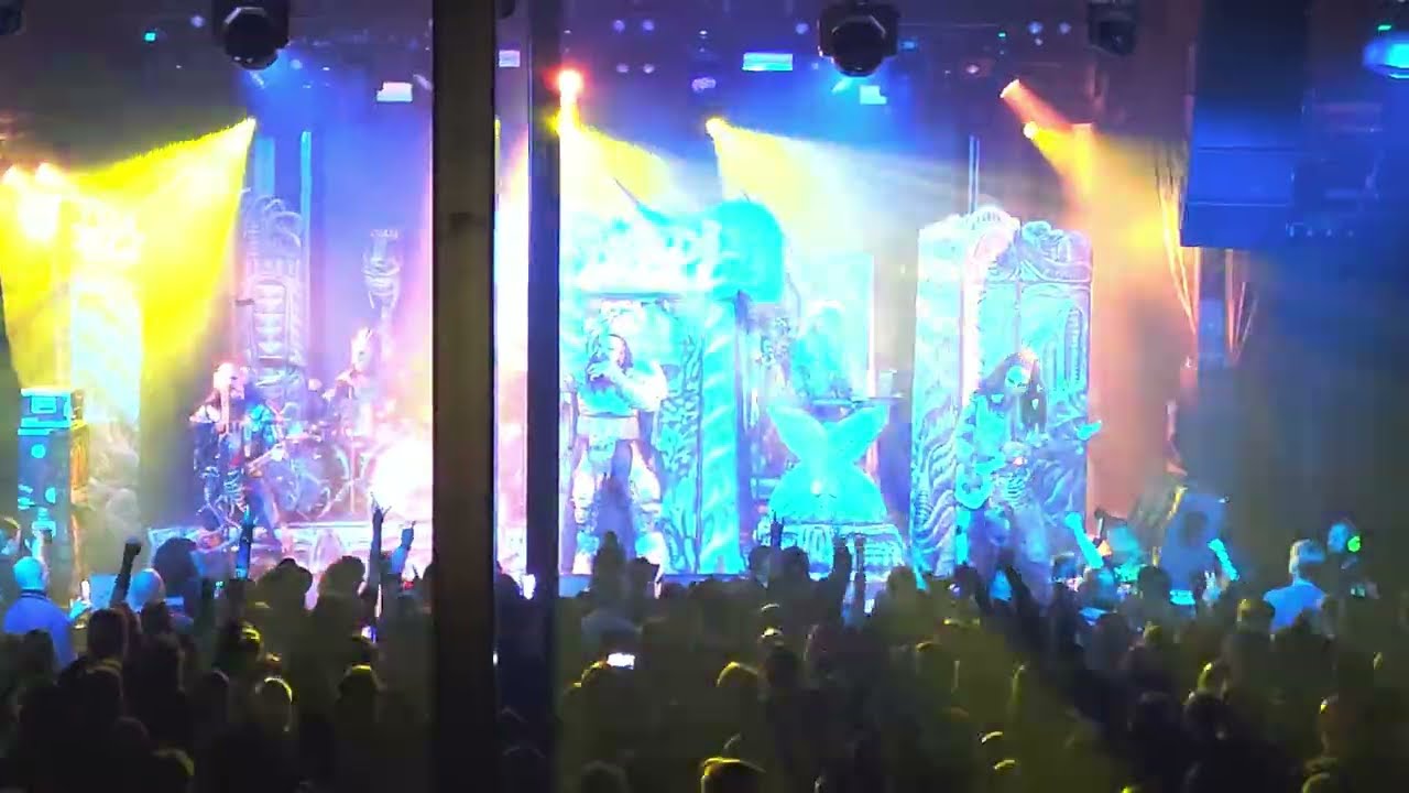 Lordi - Girls go Chopping live Tampere Tavara-asema Finland 21.3.2025