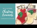 DIY Felt Christmas Ornaments | FREE DOWNLOAD DIY Felt Christmas Ornaments | FREE DOWNLOAD