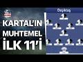 Beşiktaş'ın Kasımpaşa Maçındaki Muhtemel İlk 11'i!  #beşiktaş #bjk