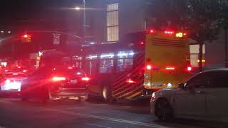 MTA NYC Bus 2022 Novabus LFS #8768 On The Q43 @ Sutphin Boulevard & Jamaica Avenue