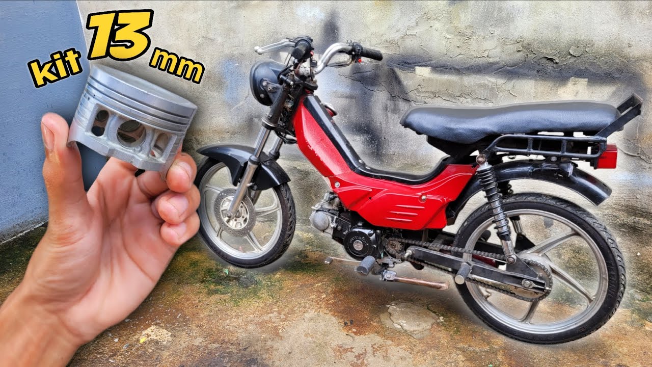 Pistão de biz 125 na shineray com curso original