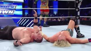 Lucha Completa Dolph Ziggler, Erick Rowan & Ryback Vs Seth Rollins, Kane & Big Show Smackdown ᴴᴰ