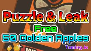 Taming.io – Get 50 Free Apples for Solving the Puzzle & Leak 🍎💰