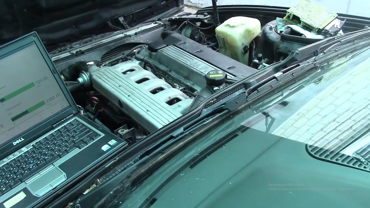 BMW E34 M51D25 трясет при езде накатом. РЕШЕНО!!! - YouTube