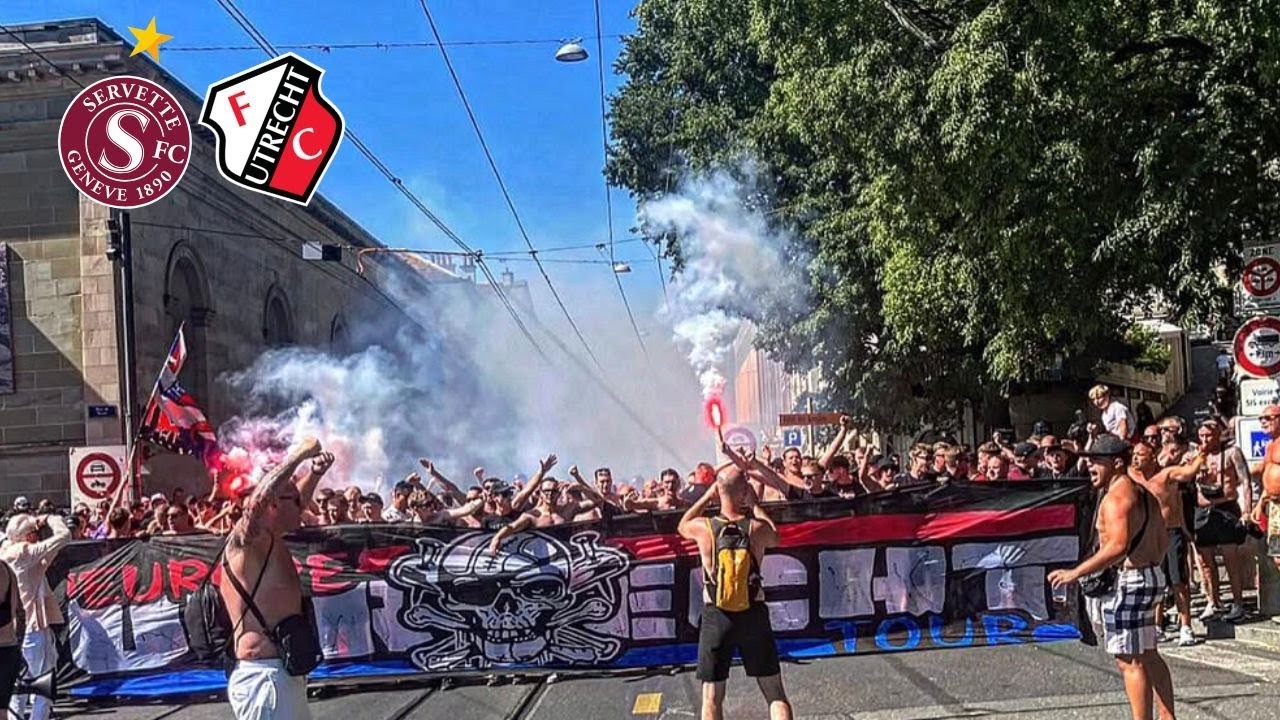 Utrecht Fans Dominate Stade de Genève in Europa League Qualifier Win
