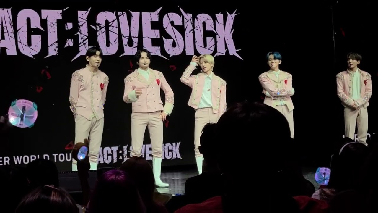 220723 TXT - 1st Ment - ACT : LOVESICK in LA Day 1