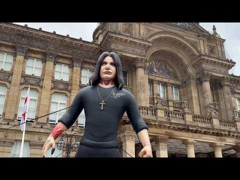 Birmingham unites to honour Ozzy Osbourne a year on from his death | SWNS