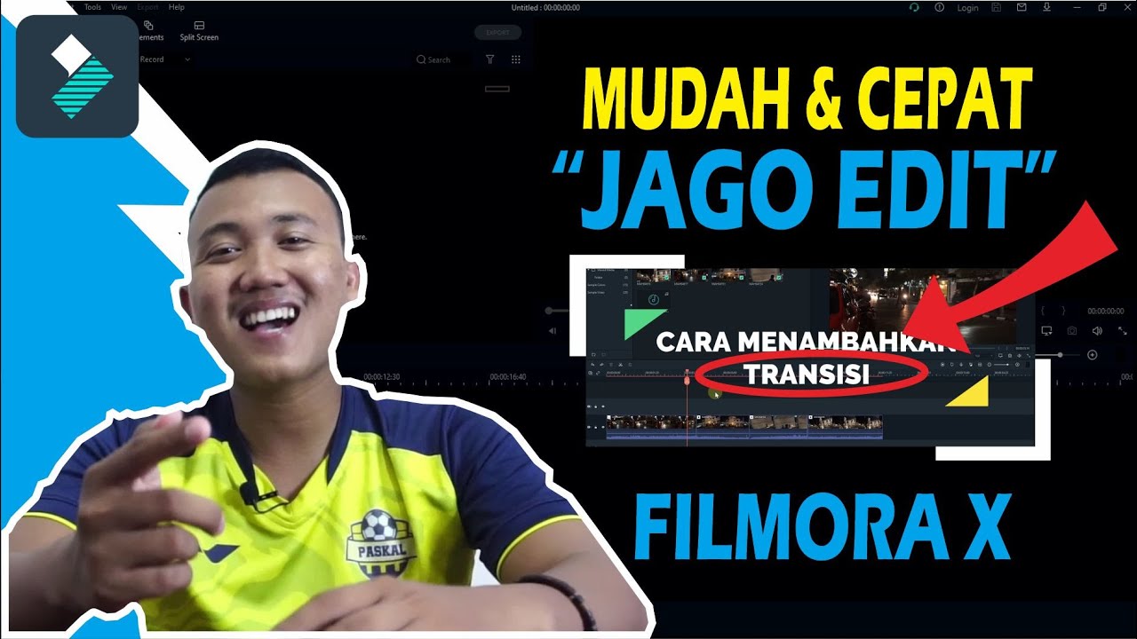 Tutorial Dasar Filmora X Untuk Pemula | Cara Mudah dan Cepat - YouTube