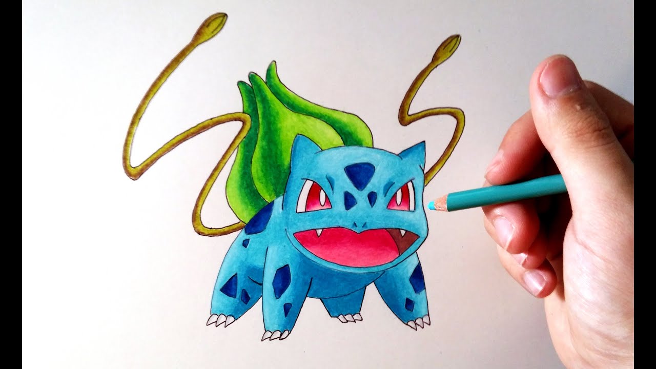 Dibujos de pokemon pintados