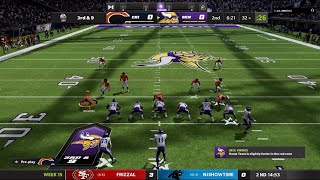 Madden NFL 22 Online franchise  vs vikings