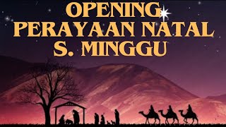 Opening Perayaan Natal