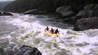 4700 cfs - Second Drop of Lost Paddle Rapid - Gauley River