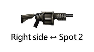 Uncharted 3 M32-Hammer for Overseer Right-Spot2