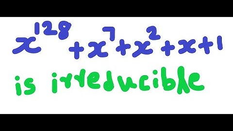 Irreducible Polynomial Test in GF(2)