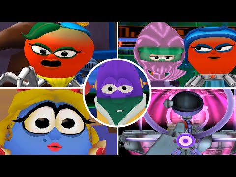 VeggieTales: LarryBoy and the Bad Apple All Bosses (PS2)