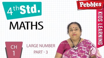 CBSE Class 4 Maths | Chapter : 1 | Large Numbers - Part - 3 | CBSE Syllabus | Benagli Video
