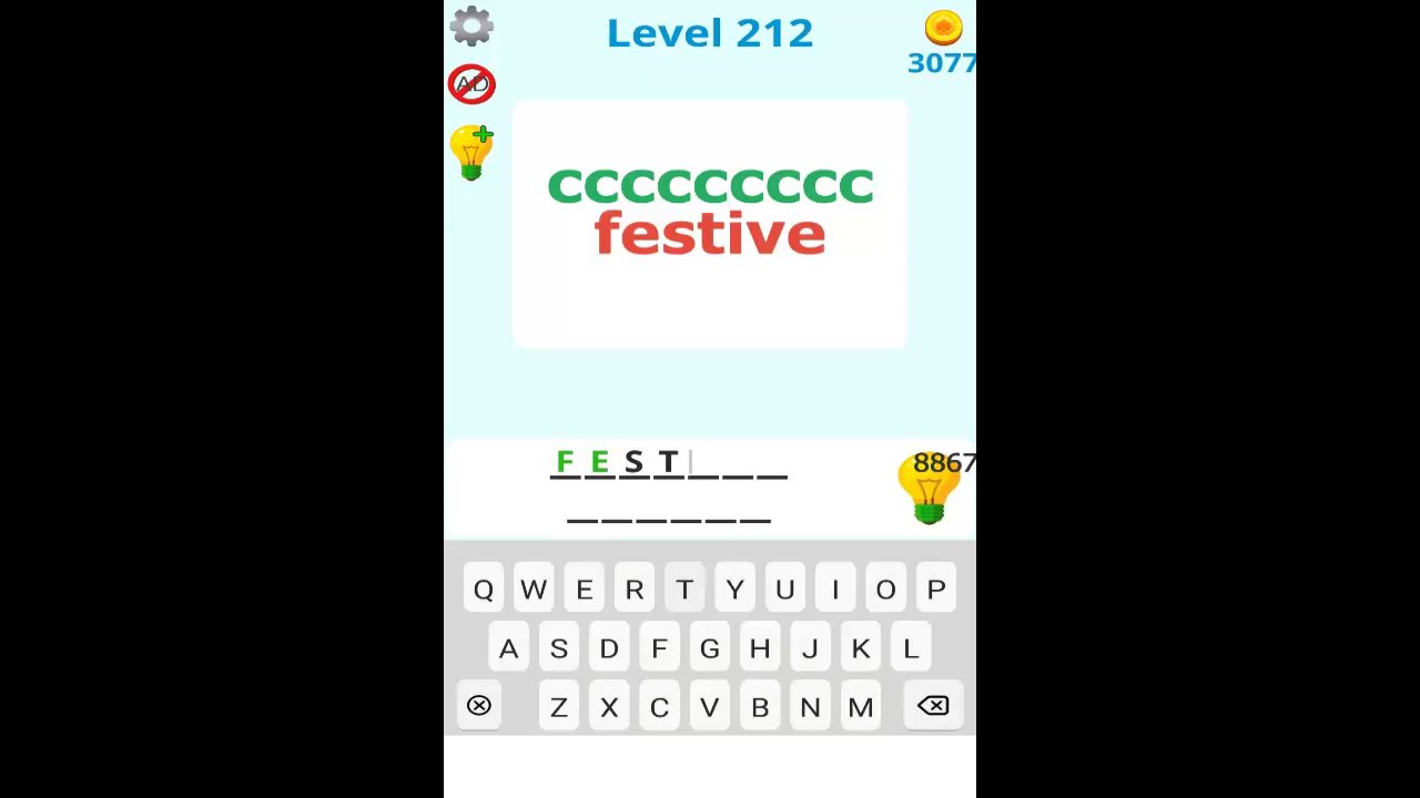 Dingbats Level 212 Answers