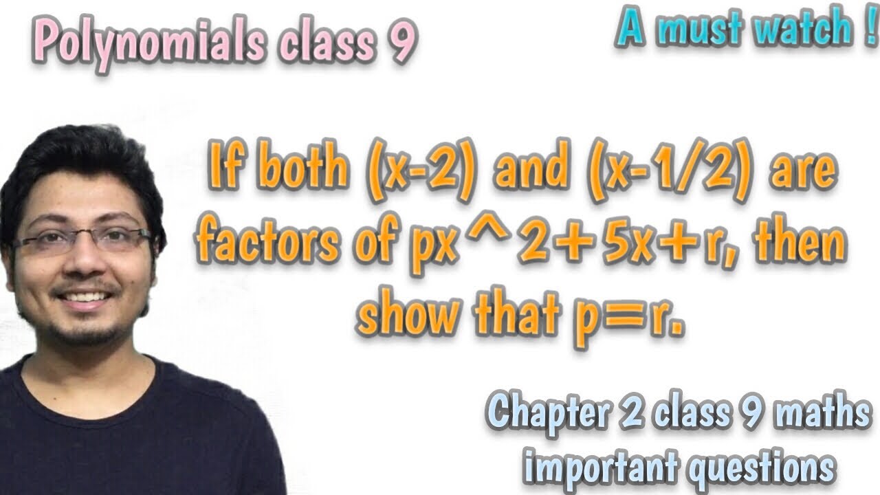 Polynomials Class 9 If Both x 2 And x 1 2 Are The Factors Of Px 2 polynomials-class-9-if-both-x-2-and-x-1-2-are-the-factors-of-px-2