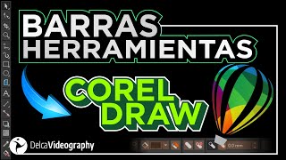 👉 How to set up the Corel Draw TOOLBAR 🛠 ▶ DelcaVideography